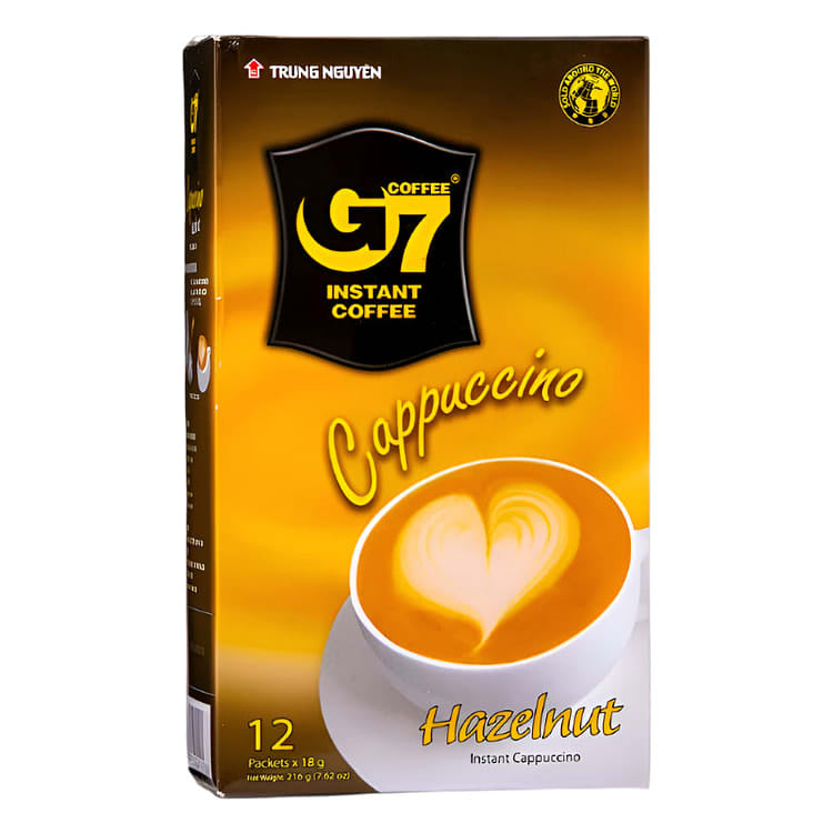G7 CAPPUCCINO HAZELNUT 0
