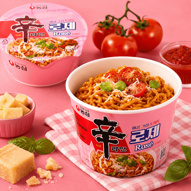 SOPA INST. SABOR SHIN RAMEN ROSE 108GR1