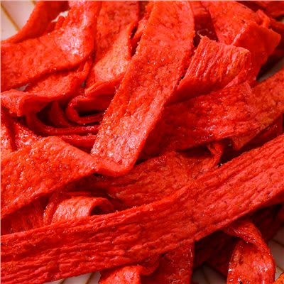 SNACK PICANTE DE PESCADO ESTILO SATAY 60GR (SALSA DE MANI Y SESAMO)2