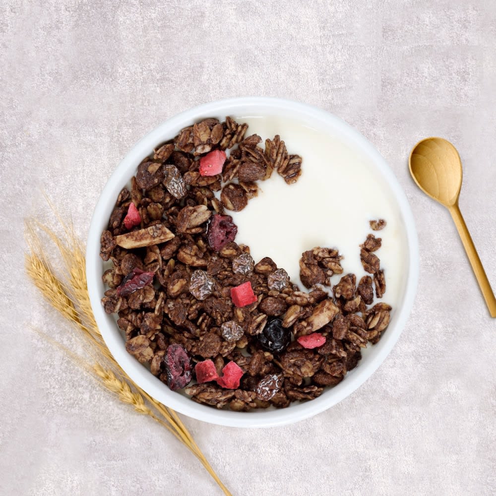 GRANOLA DE CHOCOLATE CON FRUTOS ROJOS 200GR2