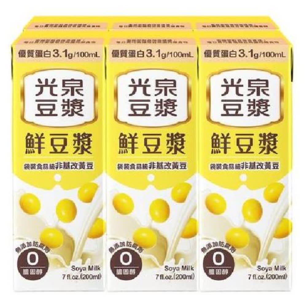 BEBIDA DE SOYA 200ML PACK 6UND 0