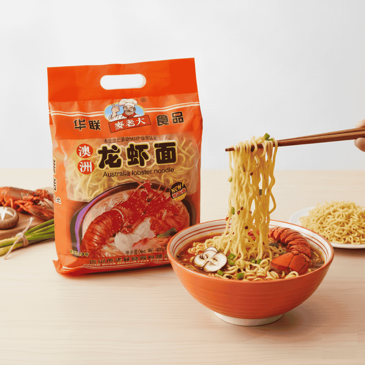 FIDEO DE LANGOSTA 400GR2