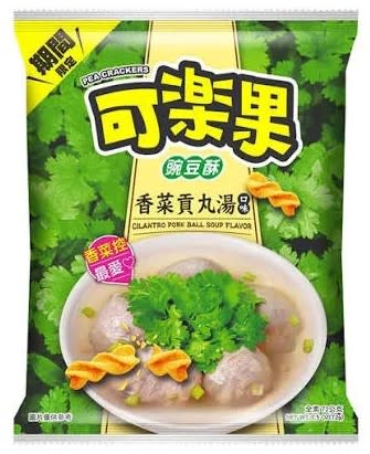 SNACK DE ARVEJA SABOR ALBONDIGAS DE CERDO CON CILANTRO 48GR 0
