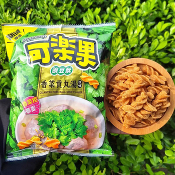 SNACK DE ARVEJA SABOR ALBONDIGAS DE CERDO CON CILANTRO 48GR2
