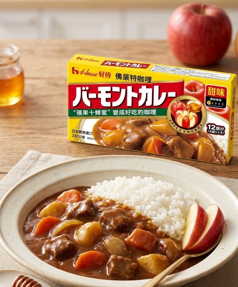 PASTA DE CURRY CON MANZANA Y MIEL PICANTE2