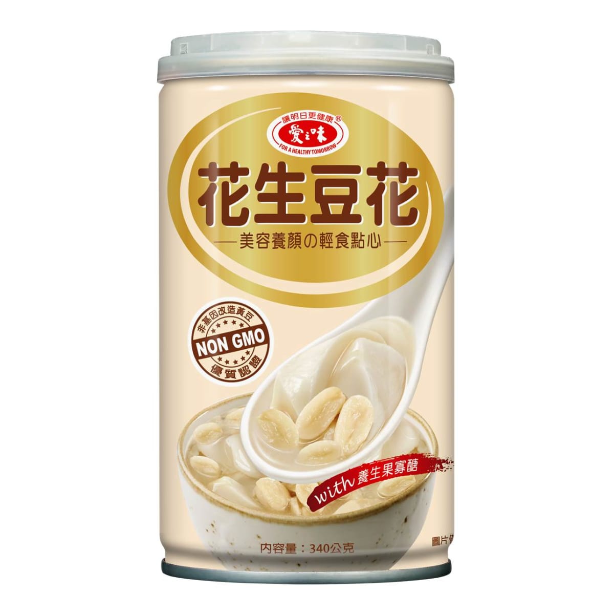 POSTRE PUDIN DE TOFU CON MANI 340GR 0