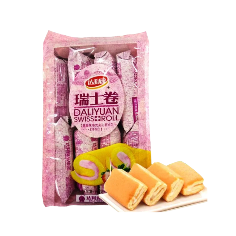 ROLLO SUIZO SABOR FRUTILLA 160GR2