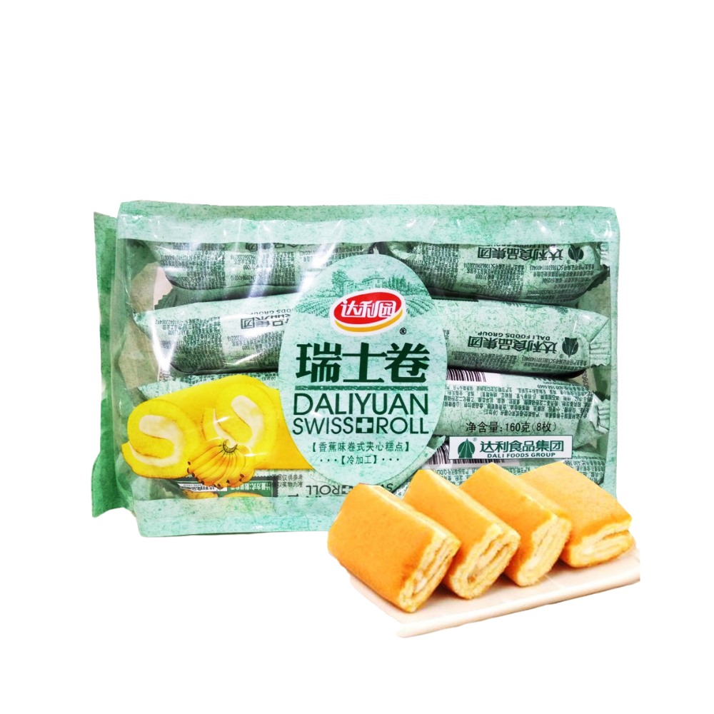 ROLLO SUIZO SABOR PLATANO 160GR2