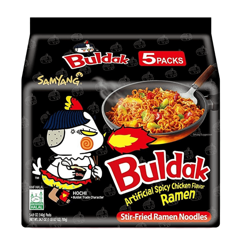 RAMEN INST  POLLO PICANTE 140GR PACK 5UND (INTER) 1