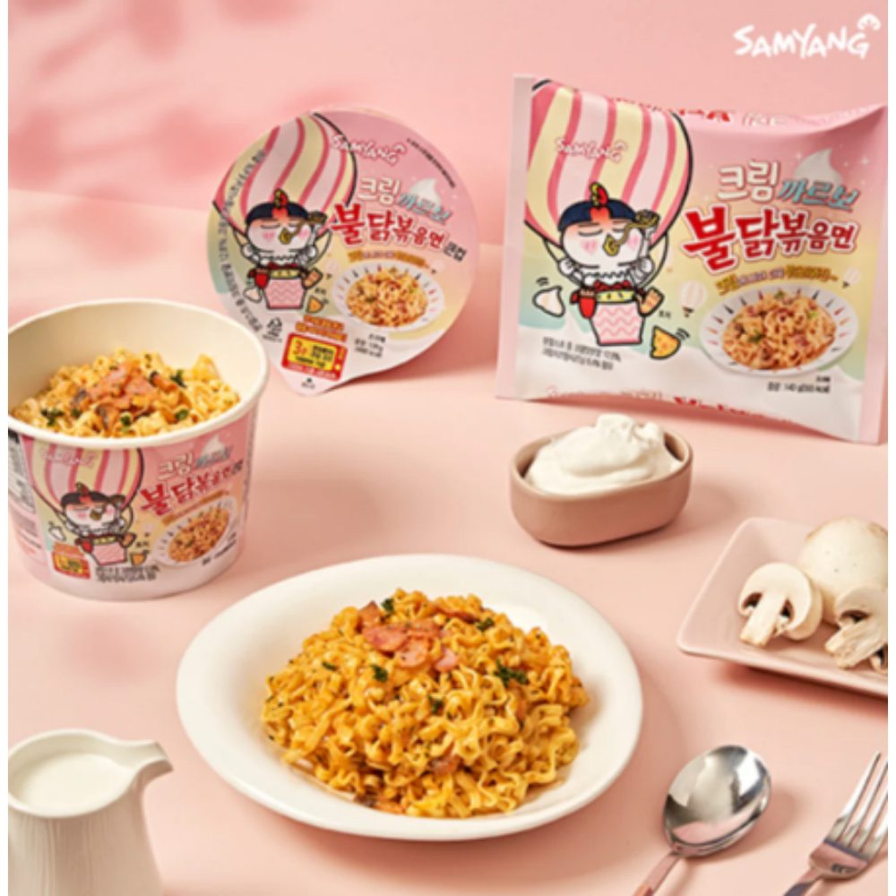 RAMEN INST POLLO PICANTE CON CREMA CARBONARA 140GR (INTER)2