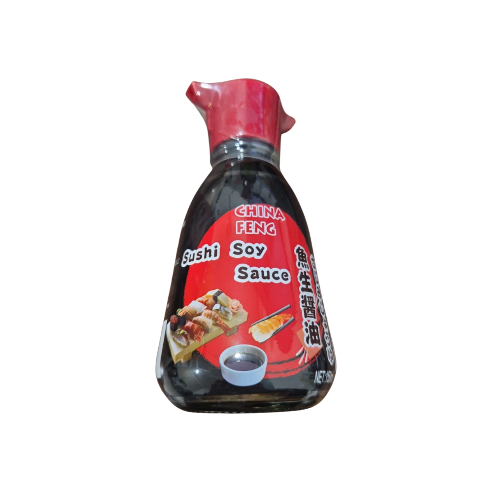 SALSA DE SOYA PARA SUSHI TAPA ROJA 150ML 0