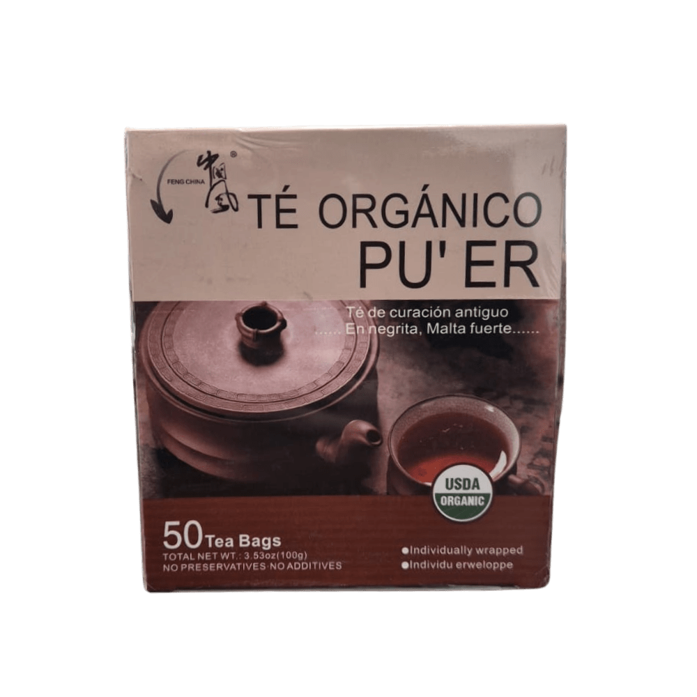 TE ORGANICO PU'ER 100GR 0