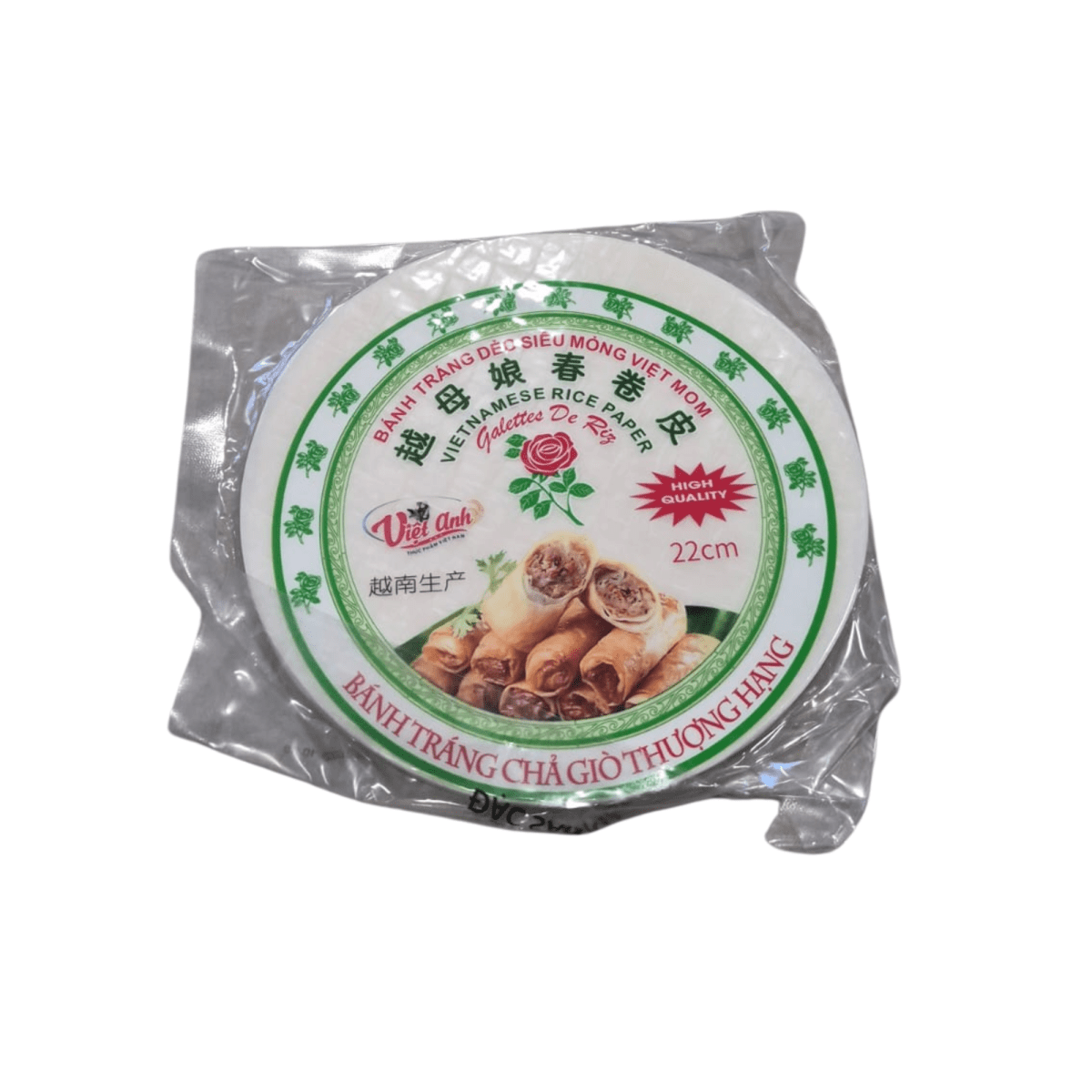HOJA DE ARROZ 22CM 230GR 0