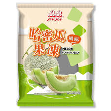 JALEA CON TROZOS DE COCO SABOR A MELON 370GR 0