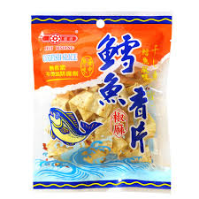 SNACK DE BACALAO EN LAMINAS SABOR PIMIENTA SICHUAN 50GR 0