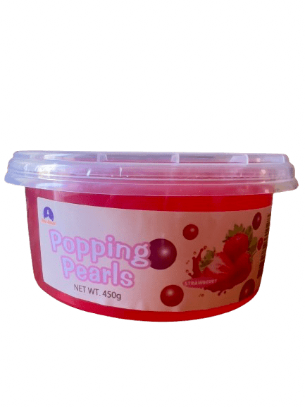 POPPING BOBA SABOR FRUTILLA 450g 0