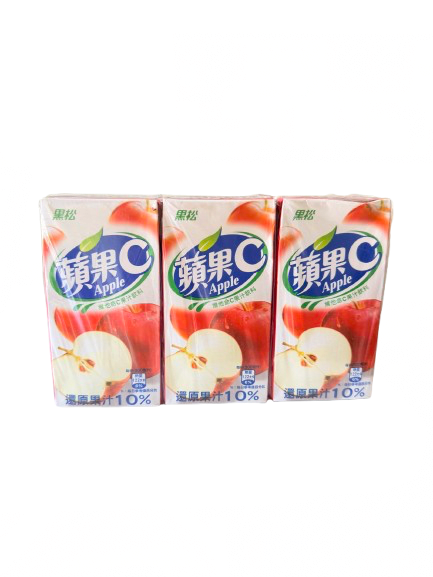 JUGO DE MANZANA CON VITAMINA C 300ML PACK 6UND 0