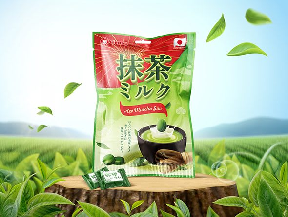 CARAMELO JAPONES SABOR LECHE MATCHA2