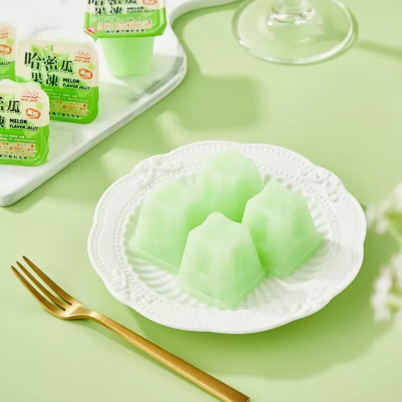 JALEA CON TROZOS DE COCO SABOR A MELON 370GR2