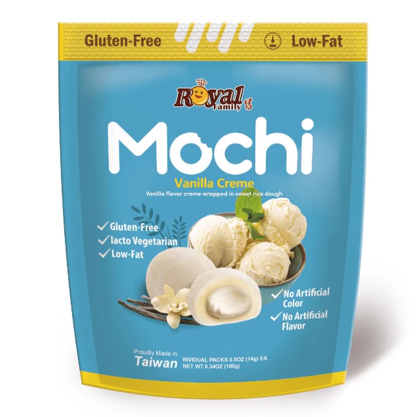 MOCHI RELLENO DE CREMA DE VAINILLA (SIN GLUTEN) 120GR 0