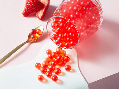 POPPING BOBA SABOR FRUTILLA 450g2