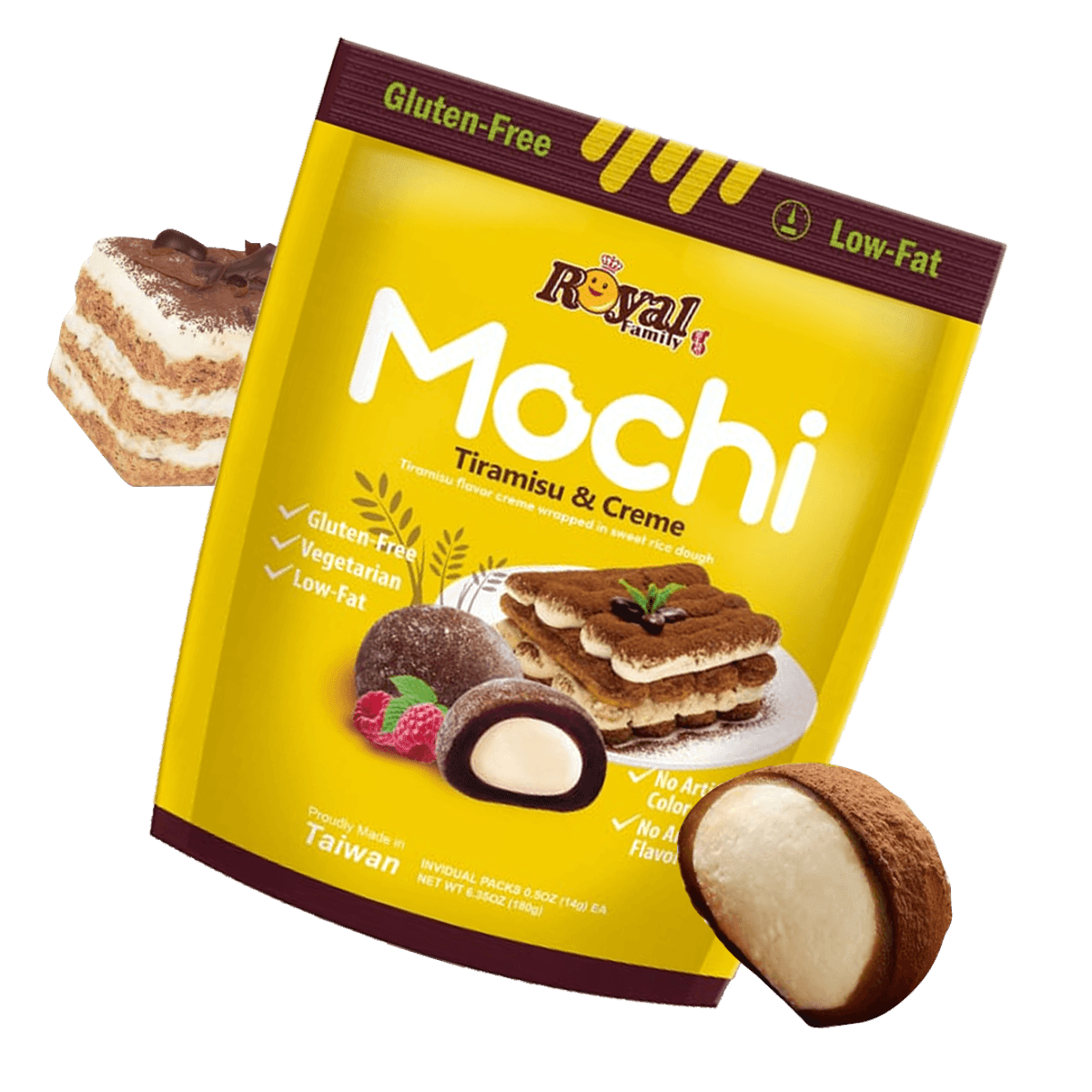 MOCHI VEGANO RELLENO DE CREMA DE TIRAMISU (SIN GLUTEN) 120GR1