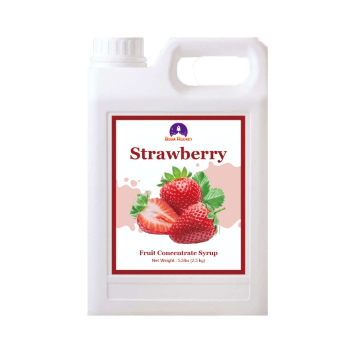 SYRUP CONCENTRADO DE FRUTILLA 2.5KG 0