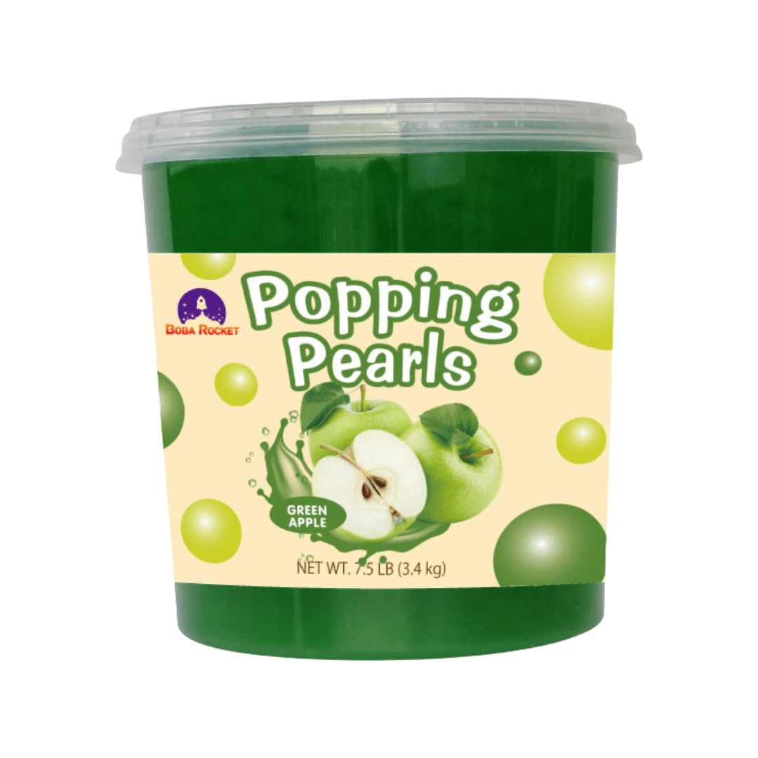 POPPING BOBA SABOR MANZANA VERDE 3.4kg 0