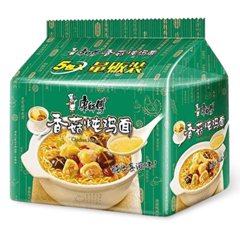 FIDEOS INST. SABOR POLLO CON CHAMPIÑON 100GR PACK 5UND POLLO CON CHAMPIÑON 100GR PACK 5UND