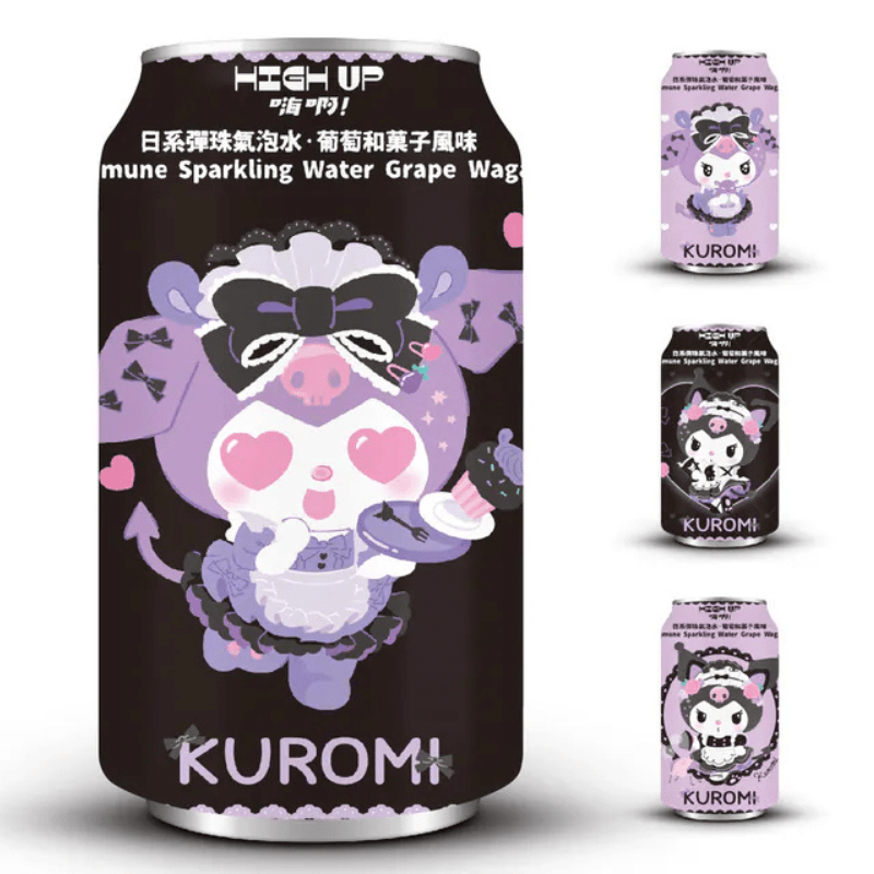 RAMUNE JAPONES SABOR UVA WAGASHI 330ML UVA WAGASHI 330ML (KUROMI)