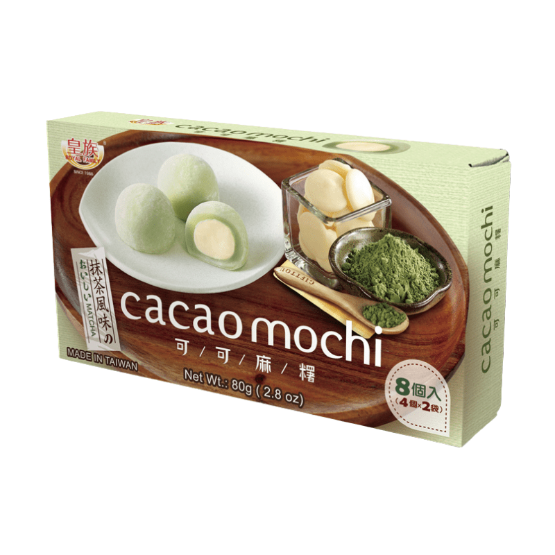 MOCHI CACAO SABOR MATCHA 80GR MATCHA 80GR