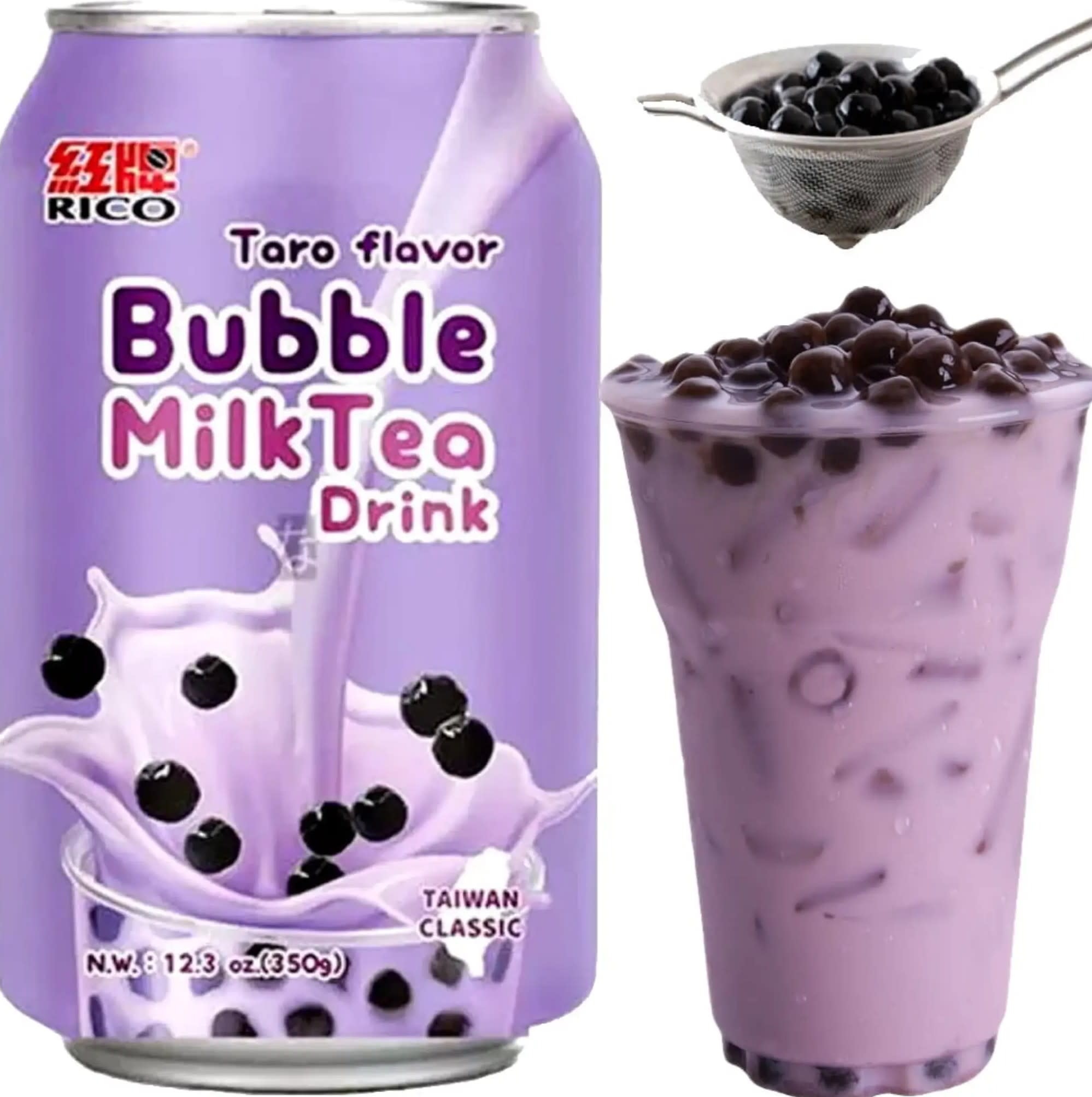TÉ CON LECHE TAPIOCA Y TARO 350GR SABOR TARO CON LECHE Y TAPIOCA 350ML