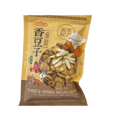 HABAS VEGANAS CON HIERBAS CHINAS 160GR AJO 160GR