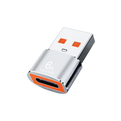 OTG Motomo Adaptador OTG Tipo C a USB Plata