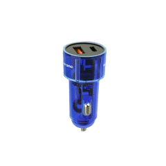 Cargador de Auto Motomo 510-1 38W Negro