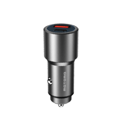 Cargador de Auto MO-PD38 DUAL NEGRO
