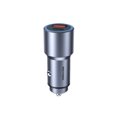Cargador de Auto MO-PD38 DUAL GRIS