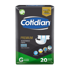 Pañal premium cotidian talla G