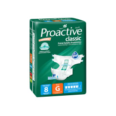 Pañal adulto proactive classic 8 unidades