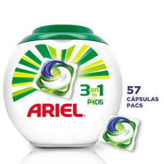 Cápsulas Ariel Pods 57 Unidades