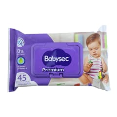 Toallitas Humeda Babysec 45 Unidades