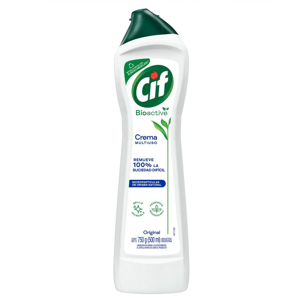 Limpiador crema multiuso Cif 750 ml1