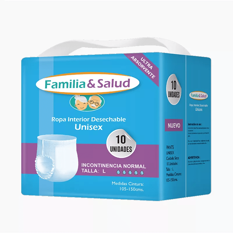Pañales de adulto Familia & Salud talla L 10 unidades1