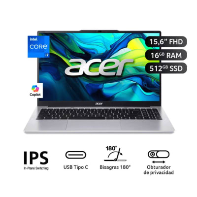 Acer Aspire Lite Core i7-13620H 16GB DDR5 512GB SSD 15.6