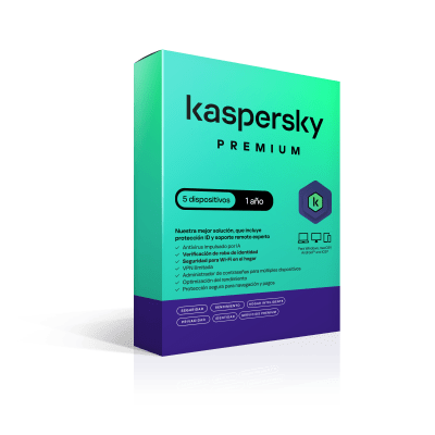 KASPERSKY PREMIUM / 5 DISPOSITIVOS / 1 AÑO1