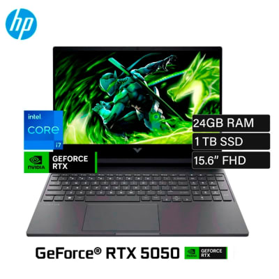 HP VICTUS 15-FA2029LA CORE  I7 13620H 24GB DDR5 1TB SSD RTX 5050 8GB 15.6