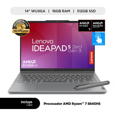 LENOVO IDEAPAD 5 2-IN-1 14AHP9 RYZEN 7 8845HS 16GB RAM 512GB SSD 14