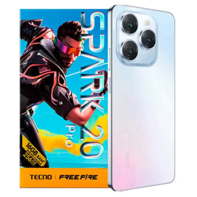 TECNO SPARK 20 PRO PLUS (8+8) GB+256GB free fire1