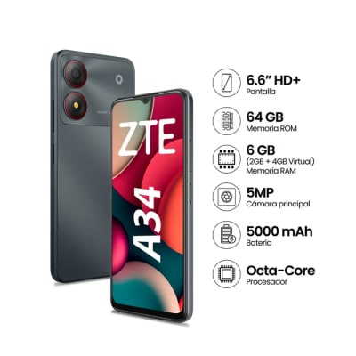 ZTE BLADE A34 (2+4) GB + 64GB1