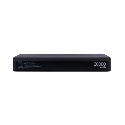 TEROS Powerbank TE-7057N, 20000MAh USB-A USB-C negro